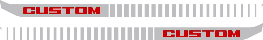 2021-2024 Bronco Sport Rocker Panel Stripes graphic design style 04 image.